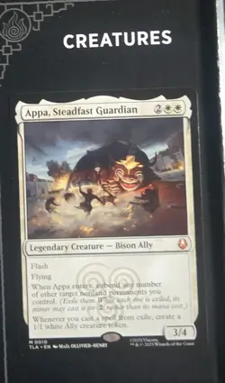 MTG - Appa, Steadfast Guardian - Avatar: The Last Airbender - Regular - Image 1