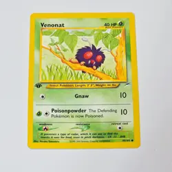 Pokemon Venonat Neo Destiny 1st Edition 90/105 WOTC 2002 Common TCG Card - Image 1