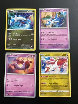 Pokemon TCG Latios Dragon Vault Holo Rare Card 10/20 & Latias - Image 1