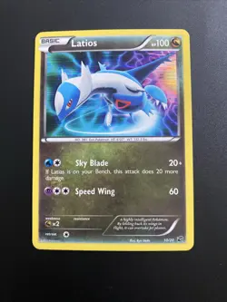Pokemon TCG Latios Dragon Vault Holo Rare Card 10/20 & Latias - Image 2