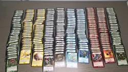 Vintage Duel Masters TCG Card Lot Wizards Of The Coast DM 01 Base 275 Cards - Image 1