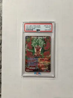 2021 Dragon Ball Super SS2 Kefla, Lightning SPR BT15-148 PSA 10 - Image 1