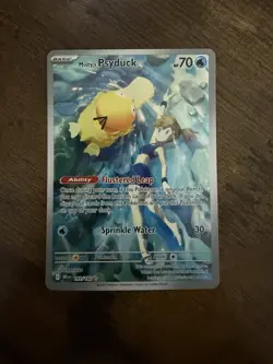 Misty's Psyduck Holo Illustration Rare Card 193/182 Sv10: Destined Rivals - Image 1