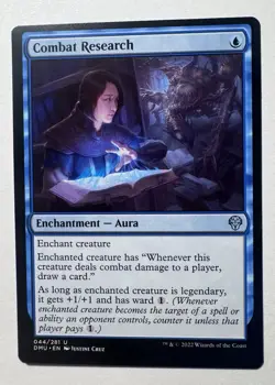 Combat Research 044/281 Non Foil Uncommon Dominaria United MTG NM - Image 1