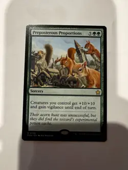 Preposterous Proportions Foundations Regular NM Magic the Gathering - Image 1