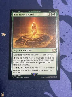 MTG Magic the Gathering The Earth Crystal (184/764) Final Fantasy - Image 1