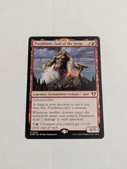 Purphoros, God of the Forge Commander Masters Regular - Image 1