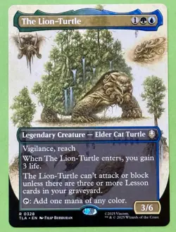 The Lion-Turtle Borderless Regular | Avatar TCG MTG UB | NM - Image 1