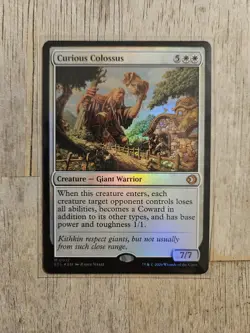 Curious Colossus Lorwyn Eclipsed Foil - Image 1