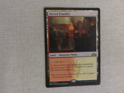 MTG Sacred Foundry Guilds of Ravnica NM - Image 1