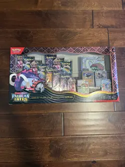 Pokemon Paldean Fates Great Tusk ex & Iron Treads ex Premium Collection - Image 1