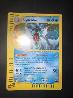 Pokemon TCG Gyarados Holo Rare Skyridge H10/H22 Eng GOOD+ - Image 2