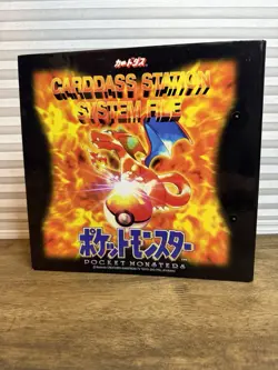 Pokemon Carddass Station System File Binder 1997 Bandai - Pikachu Charizard Rare - Image 2