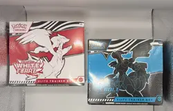 Pokemon Black Bolt White Flare Elite Trainer Box ETB Sealed New English TCG UK - Image 1