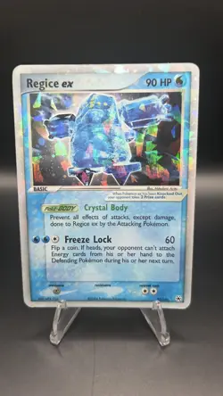 Regice ex 97/101 - Light Play - Hidden Legends - Holo Rare Vintage Pokemon Card - Image 1