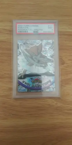 Pokemon Topps Chrome Spectra Kabutops PSA 9 MINT - Image 1
