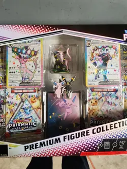 POKEMON TCG Prismatic Evolutions Premium Figure Collection English Sealed - Image 2