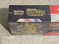 Pokemon TCG Surging Sparks Costco 2 Pack ETB & Booster Bundle New Sealed FAST🚚 - Image 3