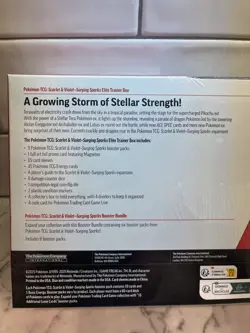 Pokemon SURGING SPARKS ETB & Booster Bundle Costco 2-Pack Sealed - Image 3