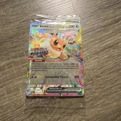 Pokemon Eevee EX 75/131 Stamped Prismatic Evolutions Surprise Box Promo Sealed - Image 1