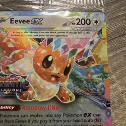 Pokemon Eevee EX 75/131 Stamped Prismatic Evolutions Surprise Box Promo Sealed - Image 4
