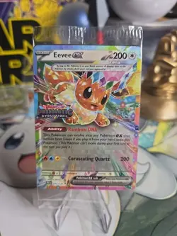 Pokemon Eevee EX 75/131 Stamped Prismatic Evolutions Surprise Box Promo Sealed - Image 1