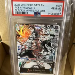 Ace & Newgate ST22-001 Parallel Alternate Alt Leader - One Piece Starter Deck 22 - Image 1