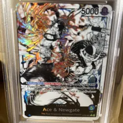 Ace & Newgate ST22-001 Parallel Alternate Alt Leader - One Piece Starter Deck 22 - Image 2