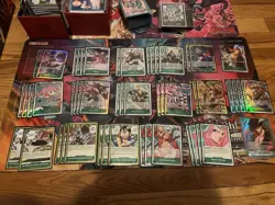 One piece TCG OP 14 Green Mihawk Deck With Prb2 Zoro and AAL, Supernova Build - Image 1