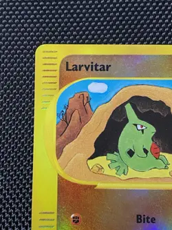 Larvitar 116/165 Reverse Holo Expedition Pokemon Card for E-Reader LP/NM - Image 2