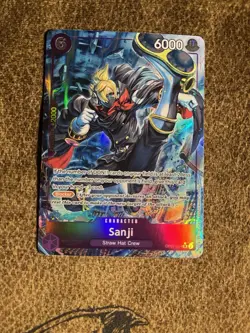 Sanji OP07-064 Alternative Art Foil 500 Years In The Future NM - Image 1