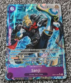 500 Years in the Future Sanji OP07-064 Parallel Foil NM Free Shipping - Image 1