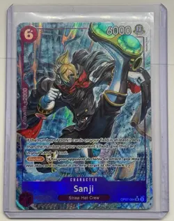 Sanji (Parallel) OP07-064 500 Years in the Future Foil English Alt Art One Piece - Image 1
