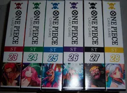 ONE PIECE TCG 6 STARTER DECK SET ST-23 ST-24 ST-25 ST-26 ST-27 ST-28 NEW USA - Image 1
