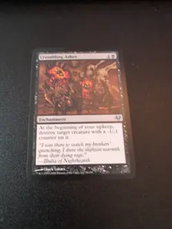 MTG Eventide Crumbling Ashes Regular Uncommon Card LP Lightly Played - Image 1