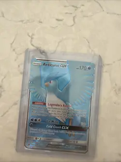 Pokemon TCG Articuno GX Full Art Holo Card Celestial Storm 154/168 - Image 1