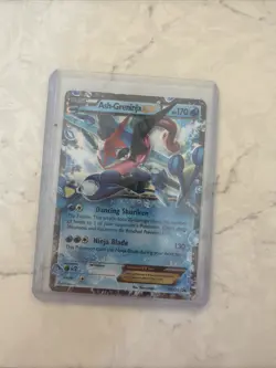 Pokemon TCG Ash-Greninja EX XY133 Holo Rare Promo Card NM/LP Condition - Image 1