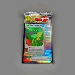 💎🔥🐲🐉 Dragon Ball Z Nail Inspired HOLO FOIL Rare Frieza Saga Score Card #117 - Image 3