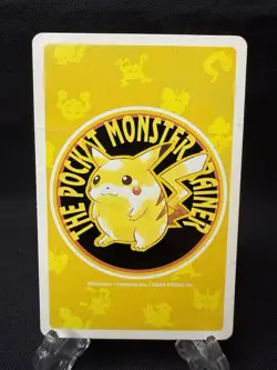 Diglett Pokemon Yellow Pikachu Playing Card 1998 Nintendo 8 of Hearts Japan Rare - Image 2