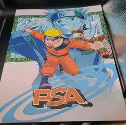 PSA Magazine Kayou NARUTO Uzumaki Promo Card NRSA-PR-003 with Magazine - Image 4