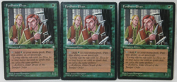 FYNDHORN ELVES X3 MAGIC THE GATHERING ICE AGE 1995 MTG Trading Card #625 - Image 1