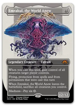 Emrakul, the World Anew (Borderless) #381 (NM) Modern Horizons 3 MH3 Magic MTG - Image 1