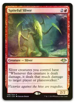 Spiteful Sliver #148 (Foil) (NM) Modern Horizons MH1 Magic MTG - Image 1