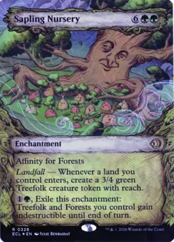 MTG Sapling Nursery (Showcase) Lorwyn Eclipsed - Foil - Image 1