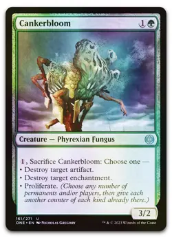 Cankerbloom #161 (Foil) (NM) Phyrexia All Will Be One ONE Magic MTG - Image 1