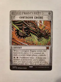 Contagion Engine #61 (NM) Thunder Junction OTP Magic MTG - Image 1