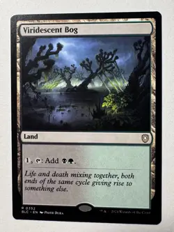 Viridescent Bog 352 NM Bloomburrow Commander MTG BLC - Image 1
