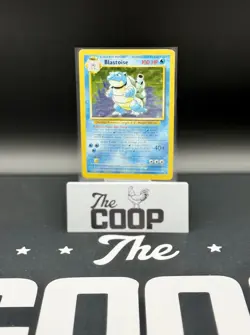 Pokemon TCG Blastoise 2/102 Holo Rare Base Set, Original LP - Image 1