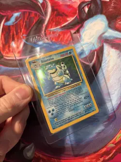 Pokemon TCG Blastoise 2/102 Holo Rare Base Set, Original LP - Image 4
