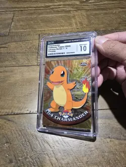 Pokemon Topps 04 Charmander CGC 10 - 1999 #04 - Image 1